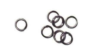 Jump/Split Rings Antique Silver Plate 6mm Pack 60